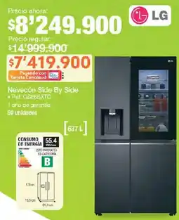 Jumbo LG Nevecón Side By Side oferta