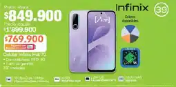 Jumbo Infinix Celular Infinix Hot 70 oferta