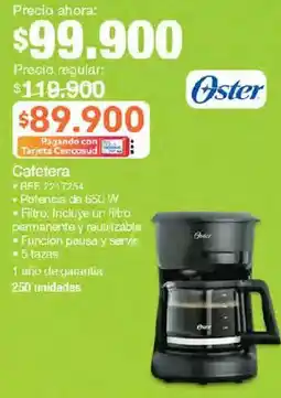 Jumbo Oster Cafetera oferta
