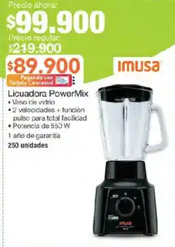 Jumbo Imusa licuadora powermix oferta