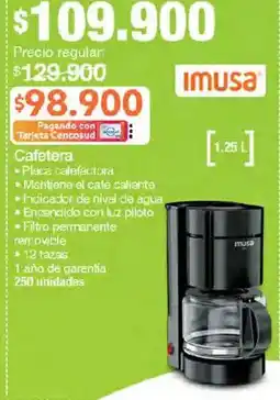 Jumbo Imusa cafetera oferta
