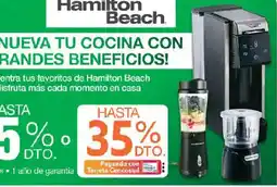 Jumbo Hamilton Beach oferta