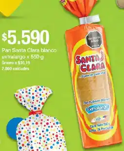 Jumbo Santa clara pan pullman blanco extralargo oferta