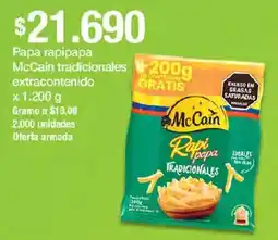 Jumbo McCain papa rapipapa tradicionales oferta