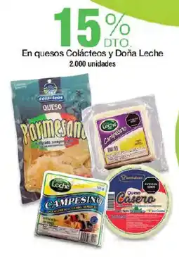 Jumbo Colacteos y Doña Leche quesos oferta