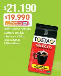Jumbo Tostao café tostado molido intenso oferta