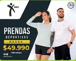 Jumbo Nki prendas deportivas oferta