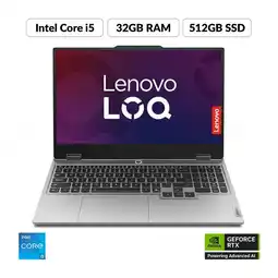 Falabella Portátil Gamer LOQ GeForce RTX 5050 Intel Core i5 Serie HX 32GB RAM 512GB SSD Windows 11 15.6" oferta