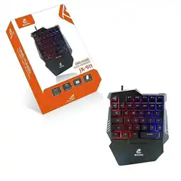 Falabella Teclado Gamer Una Mano Rgb Ergonómico Half Keyboard Usb oferta