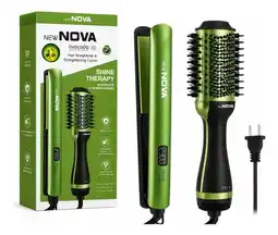 Falabella Combo 2 en 1 Cepillo secador y Plancha Cabello new nova oferta