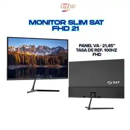 Falabella MONITOR SLIM 21.5 - FULL HD - PANEL VA - 100HZ - HDMI - ULTRA DELGADO + MONTAJE VESA oferta