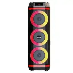 Falabella Parlante Portatil GD-2889 8 Pulgadas Pantalla Led RGB Microfono oferta
