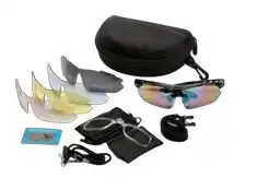 Falabella Kit de Gafas Deportivas Tácticas Multilente - Incluye Adaptador Rx y Estuche Rígido oferta