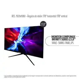 Falabella MONITOR GAMER INFINITY SERIES 24 FULL HD - 144HZ - PANEL IPS - AMD FREESYNC - PARLANTES oferta
