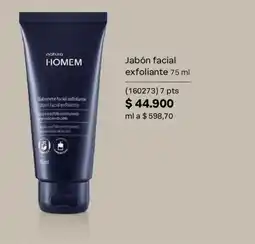 Natura Natura i-homem jabón facial exfoliante oferta