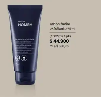Natura i-homem jabón facial exfoliante