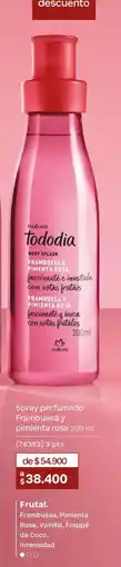 Natura Natura tododia body splash oferta