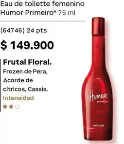 Natura Humor Primeiro eau de toilette femenino oferta