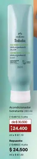 Natura Natura tododia Acondicionador hidratante oferta