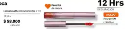 Natura una labial matte intranferible oferta