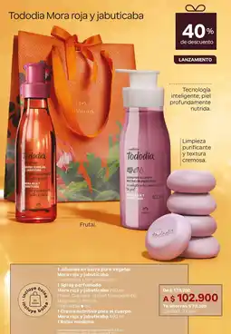 Natura Natura tododia Mora roja y jabuticaba oferta