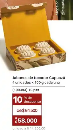 Natura Jabones de tocador Cupuazú oferta
