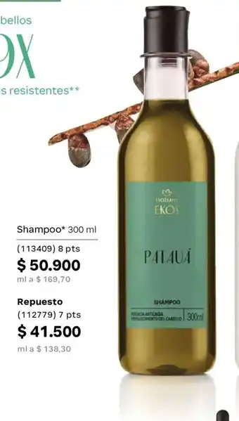Natura Ekos Shampoo Patauá