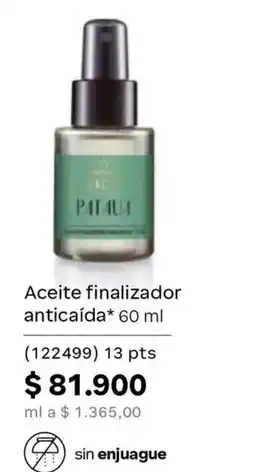 Natura Pitauí aceite finalizador anticaída oferta