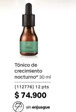 Natura Purif Tónico de crecimiento nocturno oferta