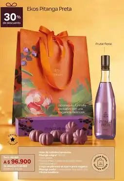 Natura Eau de toilette femenino pitanga negra oferta