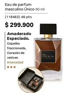 Natura Eau de parfum masculino unico oferta