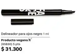 Natura Face delineador para ojos negro oferta