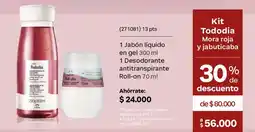 Natura Jabon liquido en gel 1 desodorante antitranspirate roll-on oferta