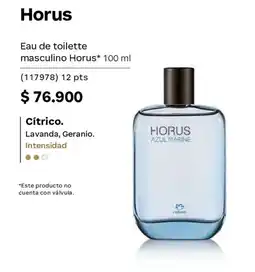 Natura Horus eau de toilette masculino oferta