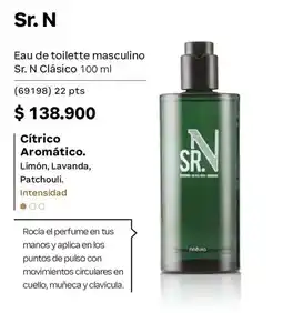 Natura Sr. N Eau de toilette masculino Sr. N Clásico oferta