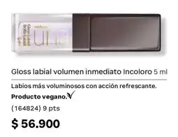 Natura natura una gloss labial brillo labial oferta