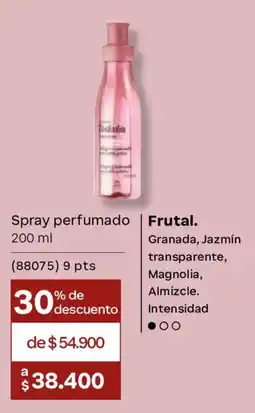Natura Frutal spray perfumado oferta