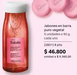 Natura Jabones en barra puro vegetal oferta