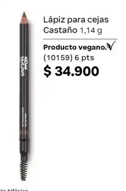 Natura Faces lápiz para cejas castaño oferta