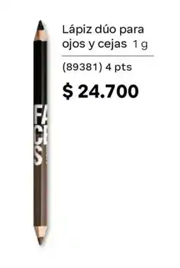 Natura Faces lápiz dúo para ojos y cejas oferta