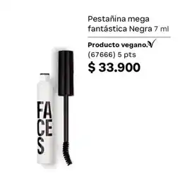 Natura Faces pestaña mega fantástica negra oferta