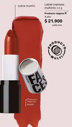 Natura natura faces labial cremoso multimix oferta