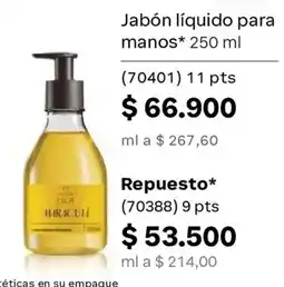 Natura Miracut jabón líquido para manos oferta
