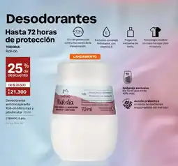 Natura Desodorante antitranspirante roll-on mora roja y jabuticaba oferta