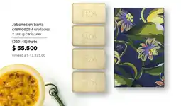 Natura Natura ekos jabones en barra cremosos oferta