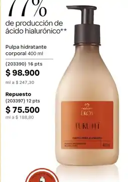 Natura Natura Ekos Tukumá Crema Para El Cuerpo oferta