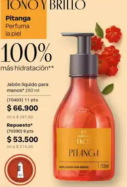 Natura EkoS pitanga jabón líquido para manos oferta