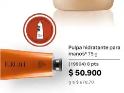 Natura Tukuhí pulpa hidratante para manos oferta