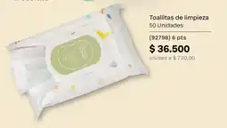 Natura mamá & bebé toallitas de limpieza oferta
