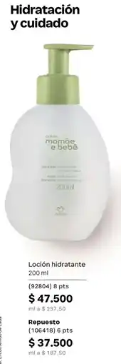 Natura Natura loción hidratante oferta